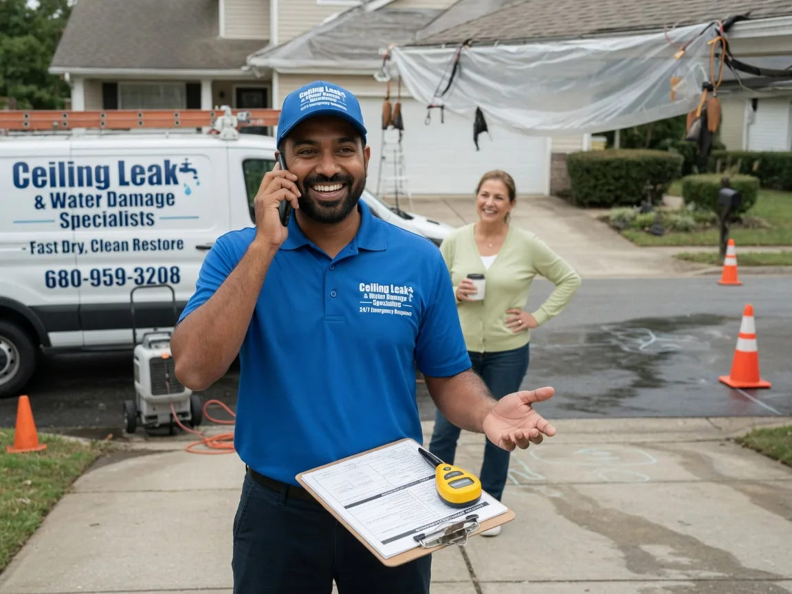 Ceiling Leak Cleanup Evansville, WI FAQs