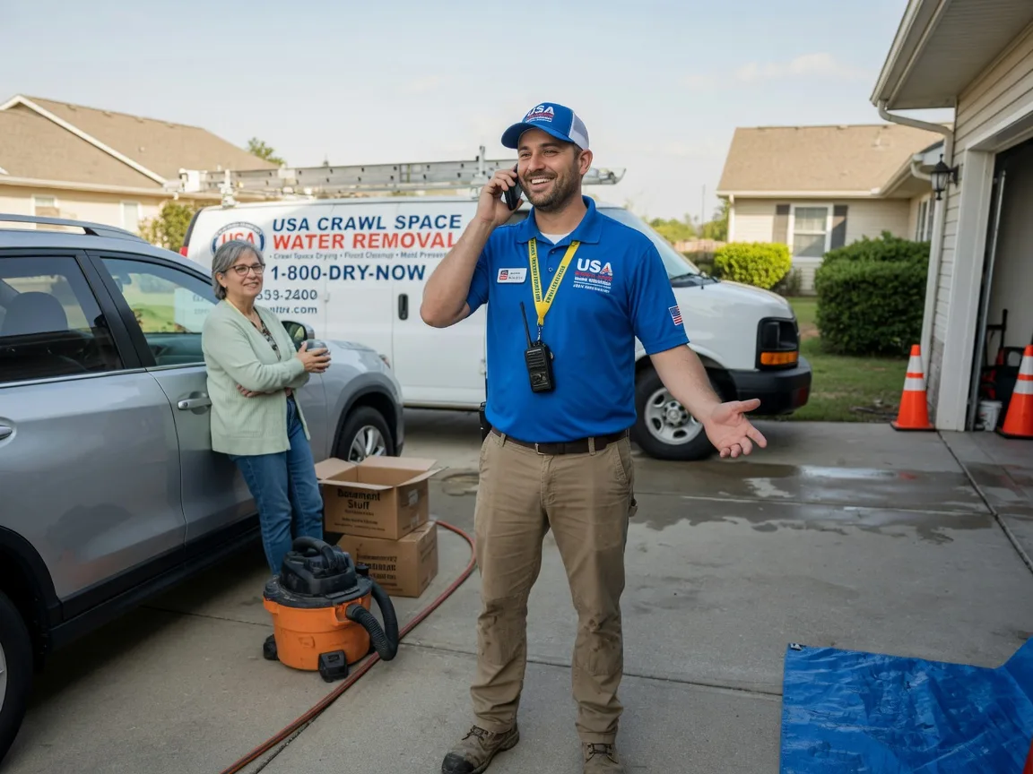 Crawl Space Water Removal Evansville, WI FAQs